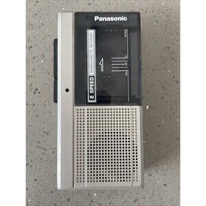 Panasonic MicroCassette Recorder RN-108 2 Speed Tape Recorder Tested & Working!